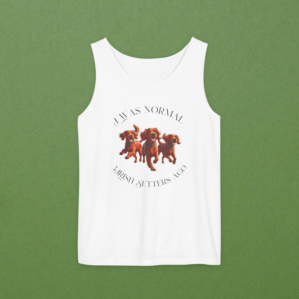 I Was Normal  3 Irish Setters Ago Unisex Tank