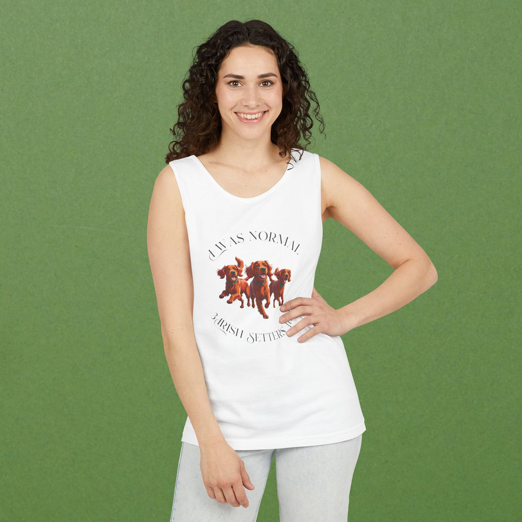 I Was Normal  3 Irish Setters Ago Unisex Tank