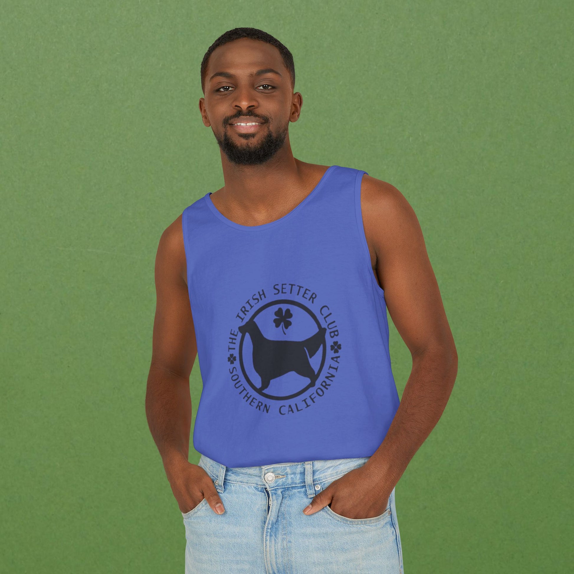ISCSC Retro Circle Logo Unisex Tank