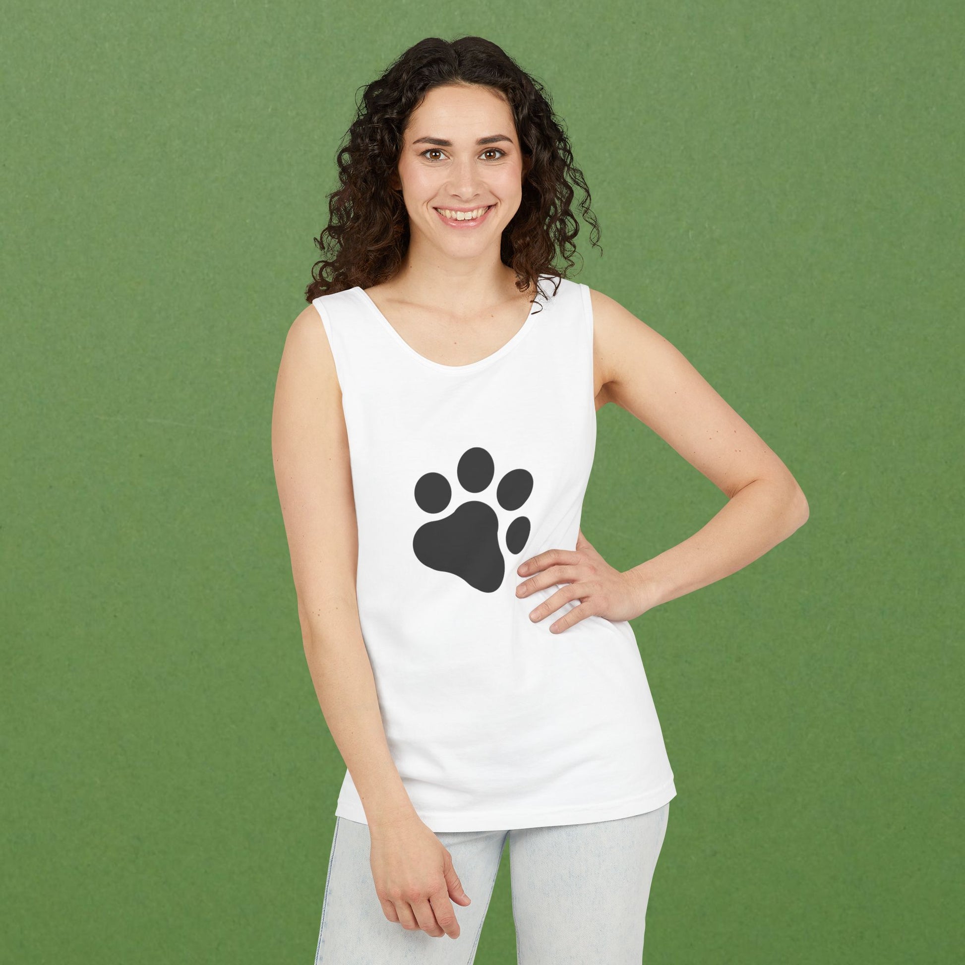 Paw Print Unisex Tank