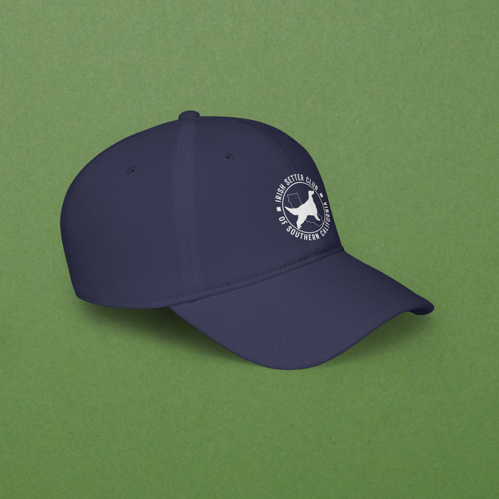 Irish Setter Club New Round Logo Low Profile Baseball Cap