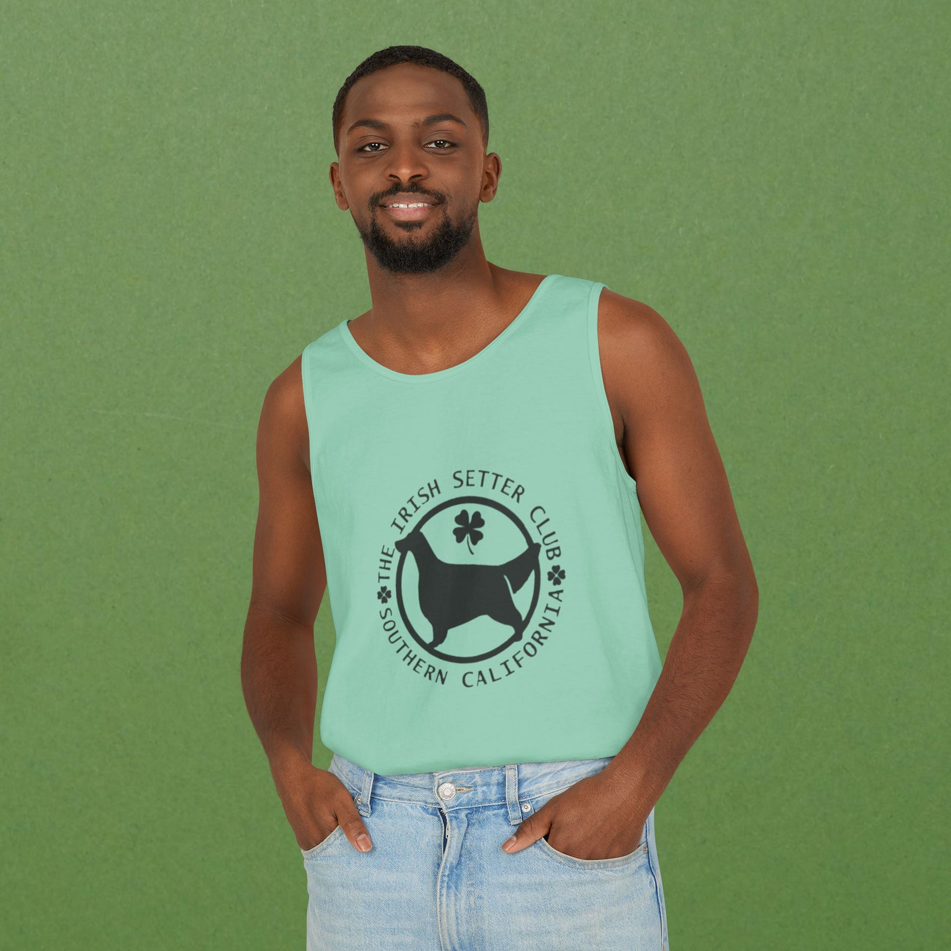 ISCSC Retro Circle Logo Unisex Tank