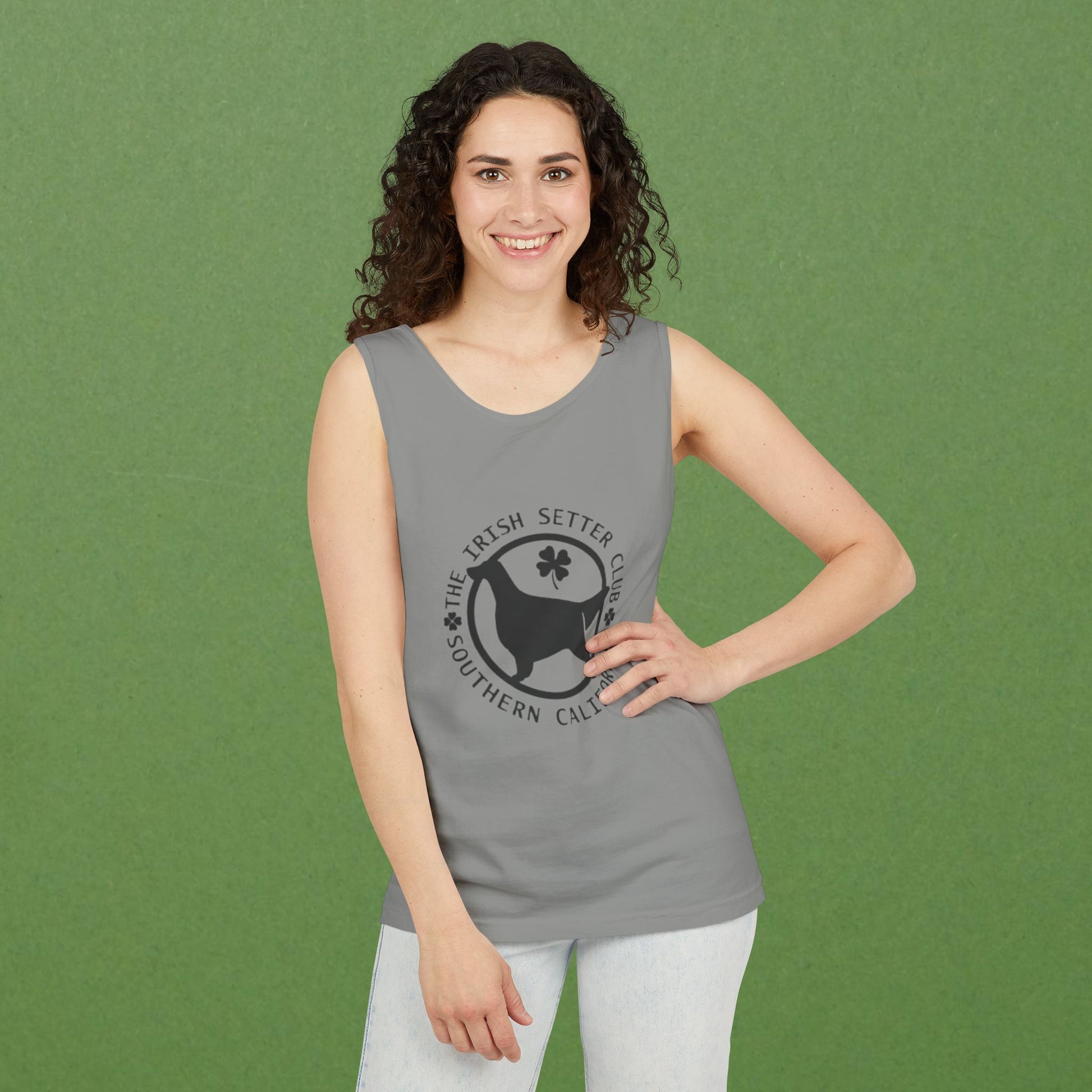 ISCSC Retro Circle Logo Unisex Tank