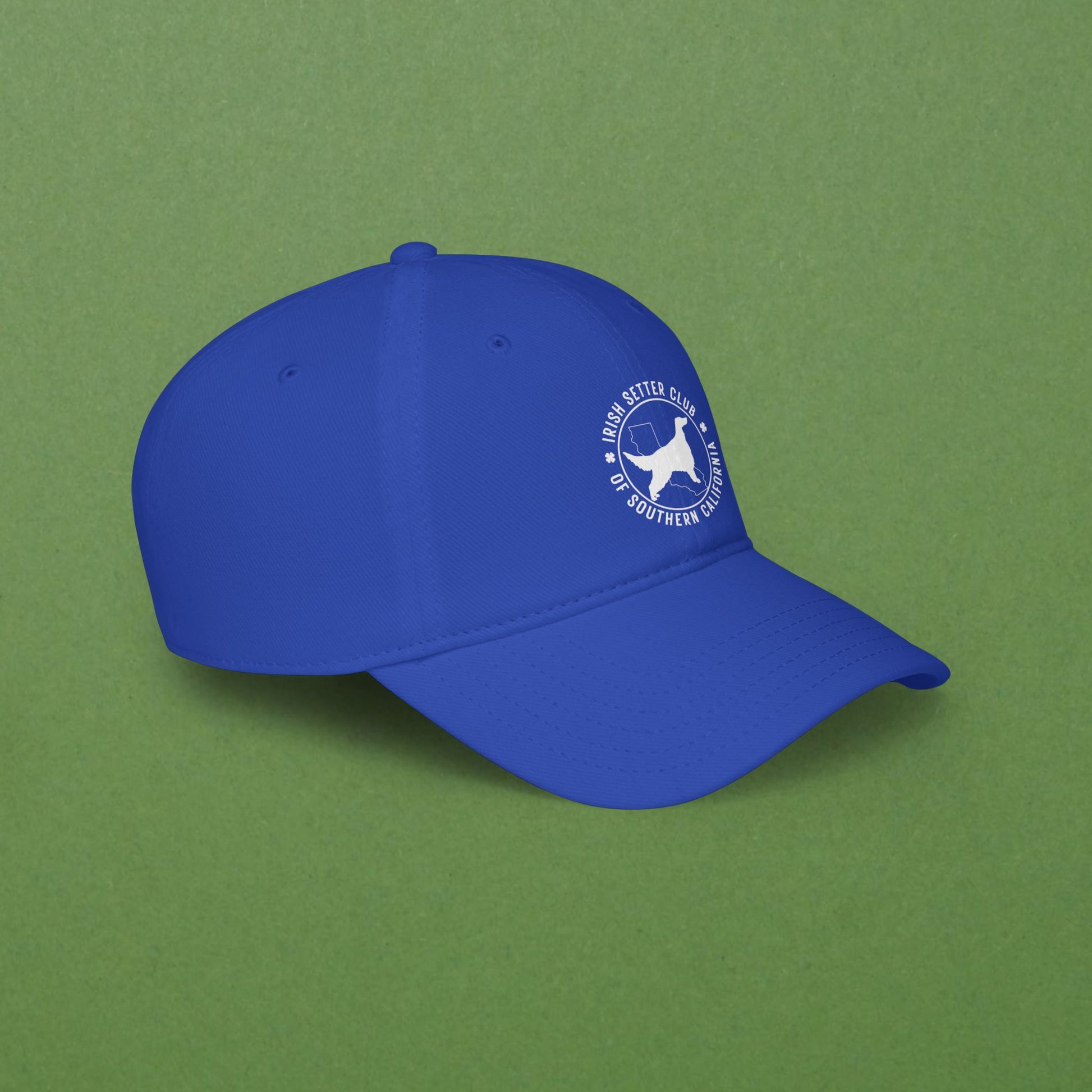 Irish Setter Club New Round Logo Low Profile Baseball Cap