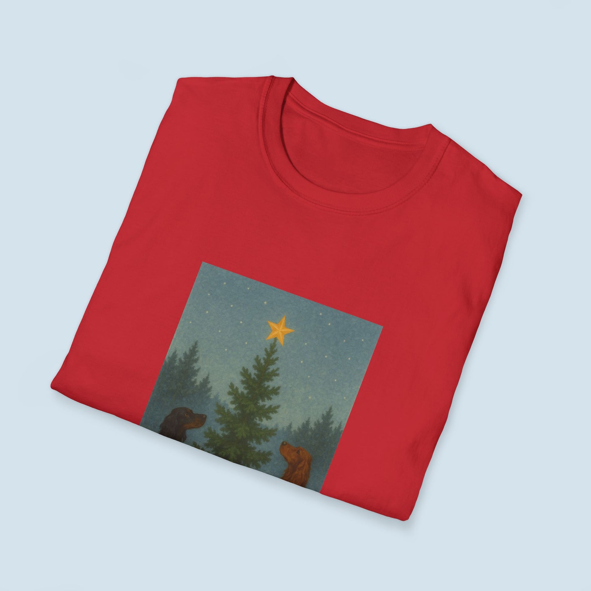 Irish and Gordon Friends Christmas Tree T-Shirt