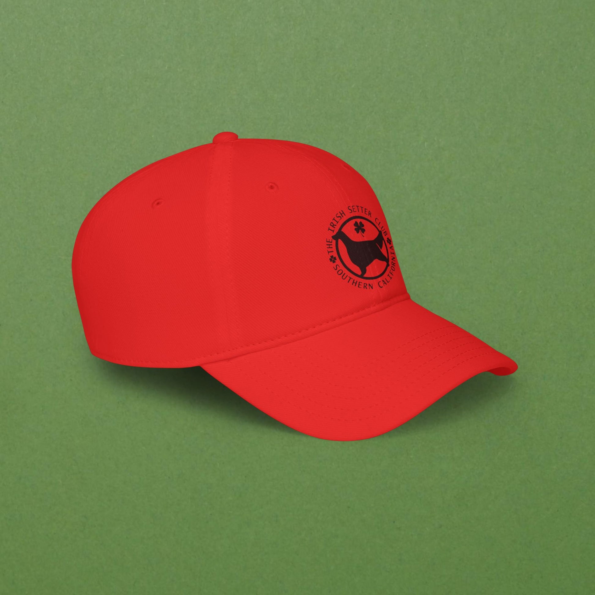 Irish Setter Club Retro Logo Low Profile Baseball Cap