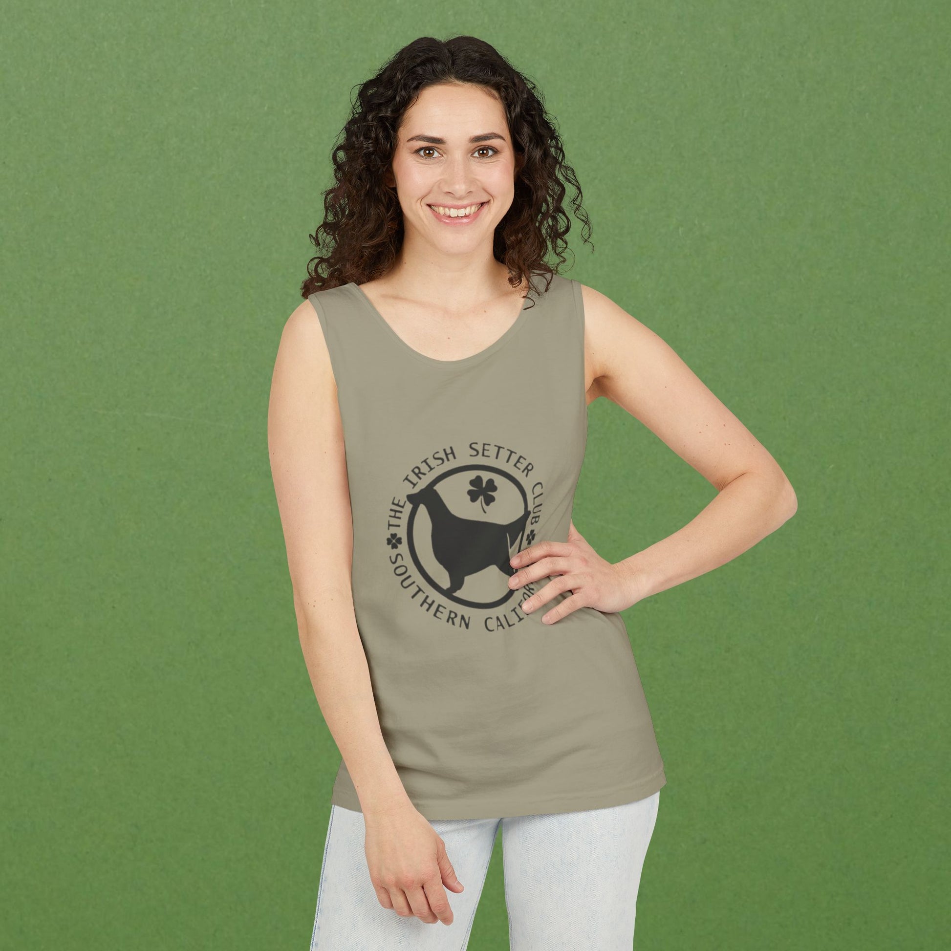ISCSC Retro Circle Logo Unisex Tank