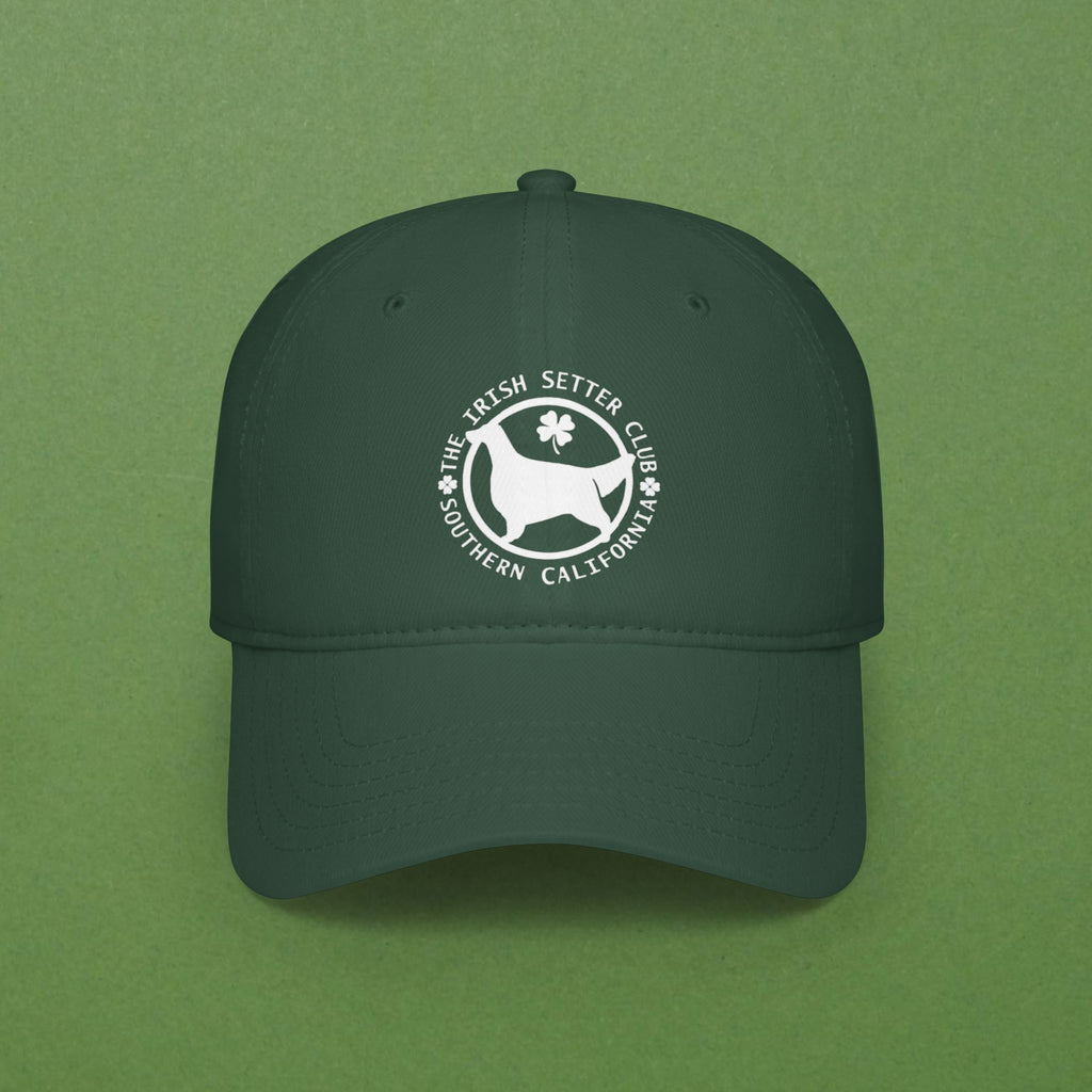 Irish Setter Club Retro Logo Low Profile Baseball Cap