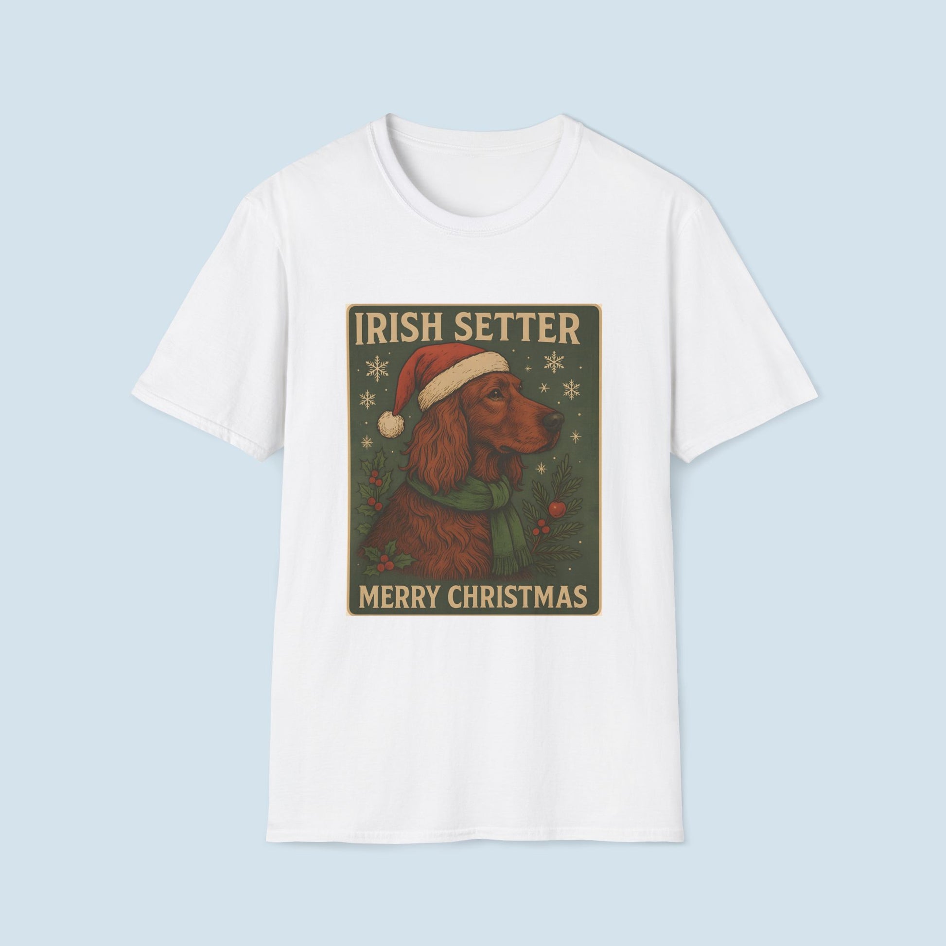 Merry Christmas Vintage Setter Tee