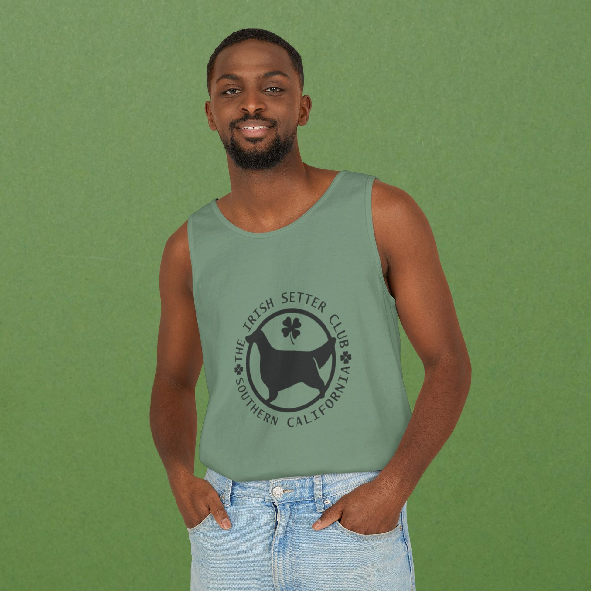ISCSC Retro Circle Logo Unisex Tank
