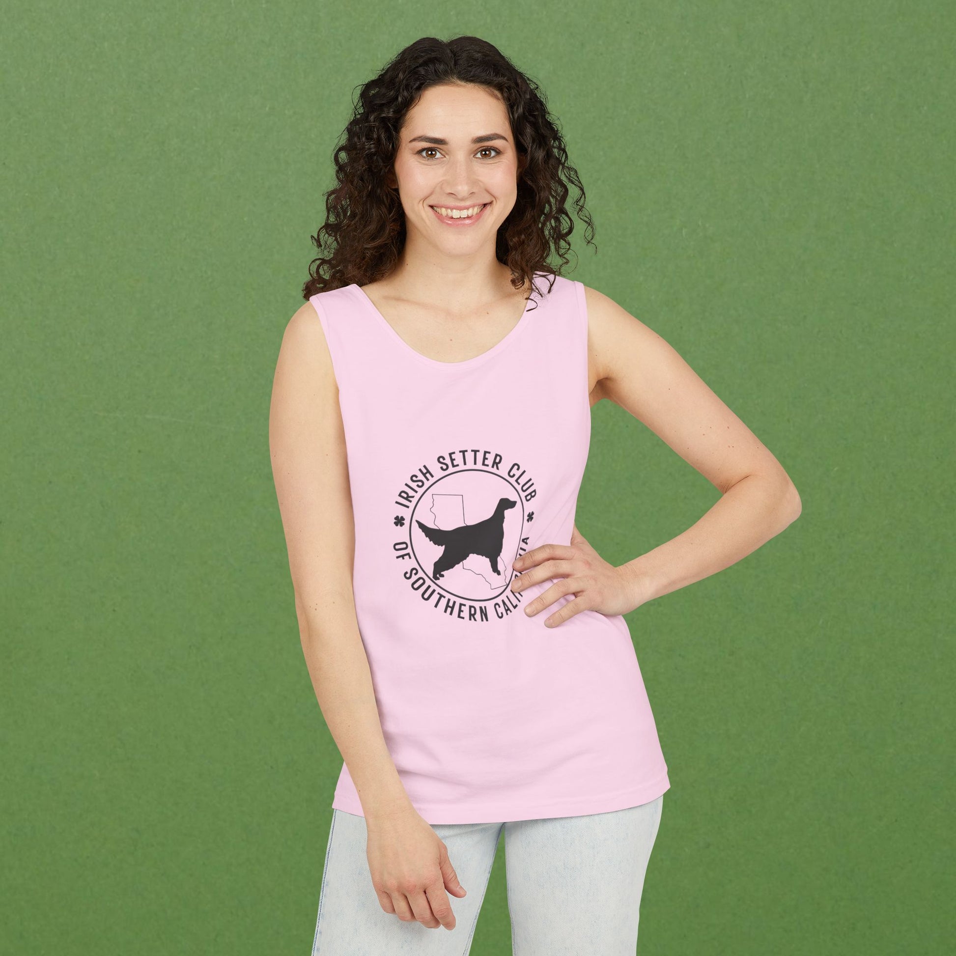 ISCSC NEW Circle Club Logo Unisex Tank Top