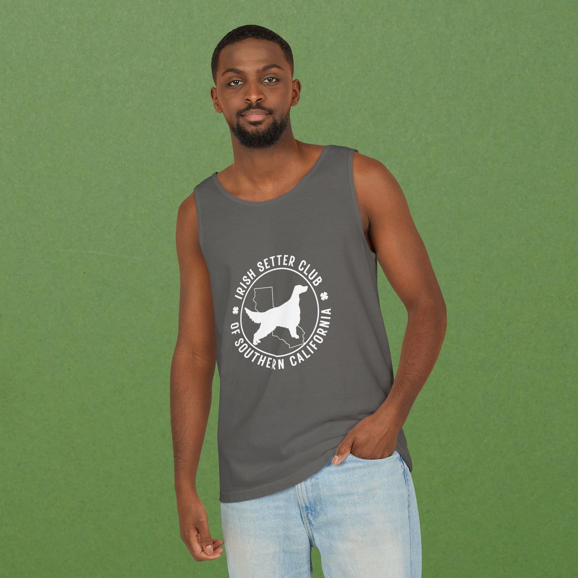 ISCSC NEW Circle Club Logo Unisex Tank Top