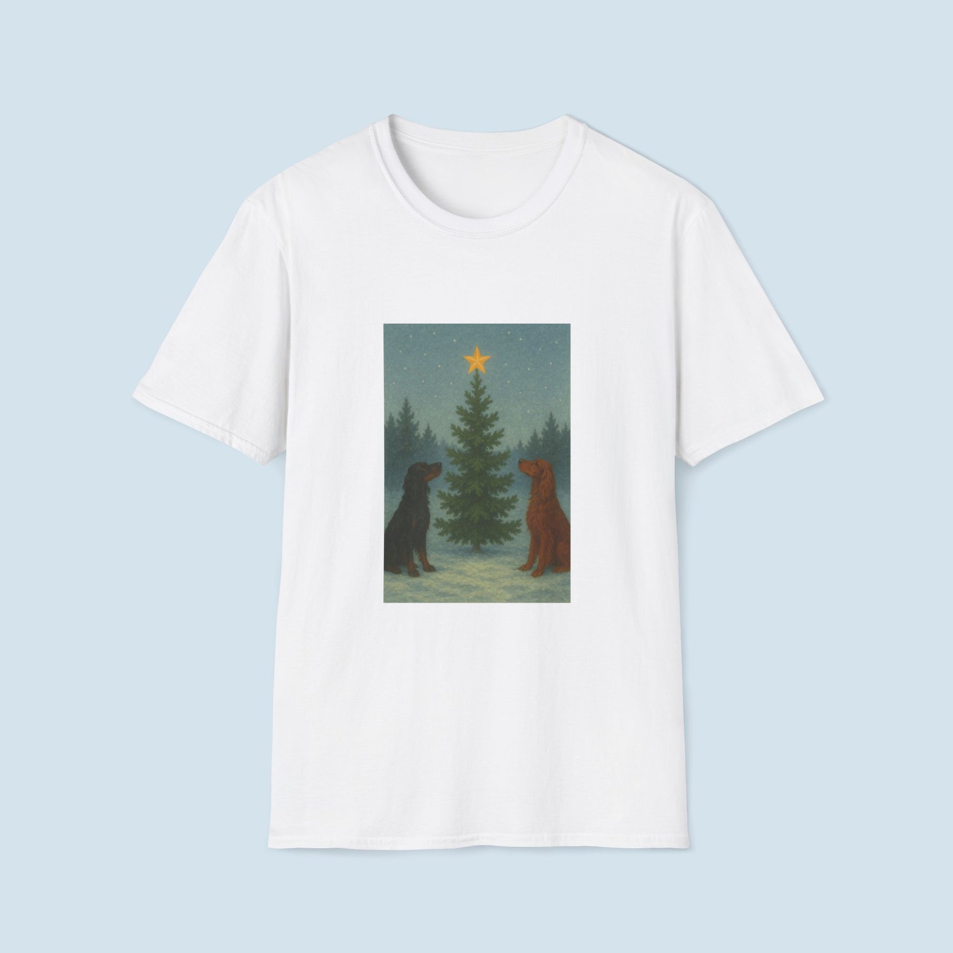 Irish and Gordon Friends Christmas Tree T-Shirt