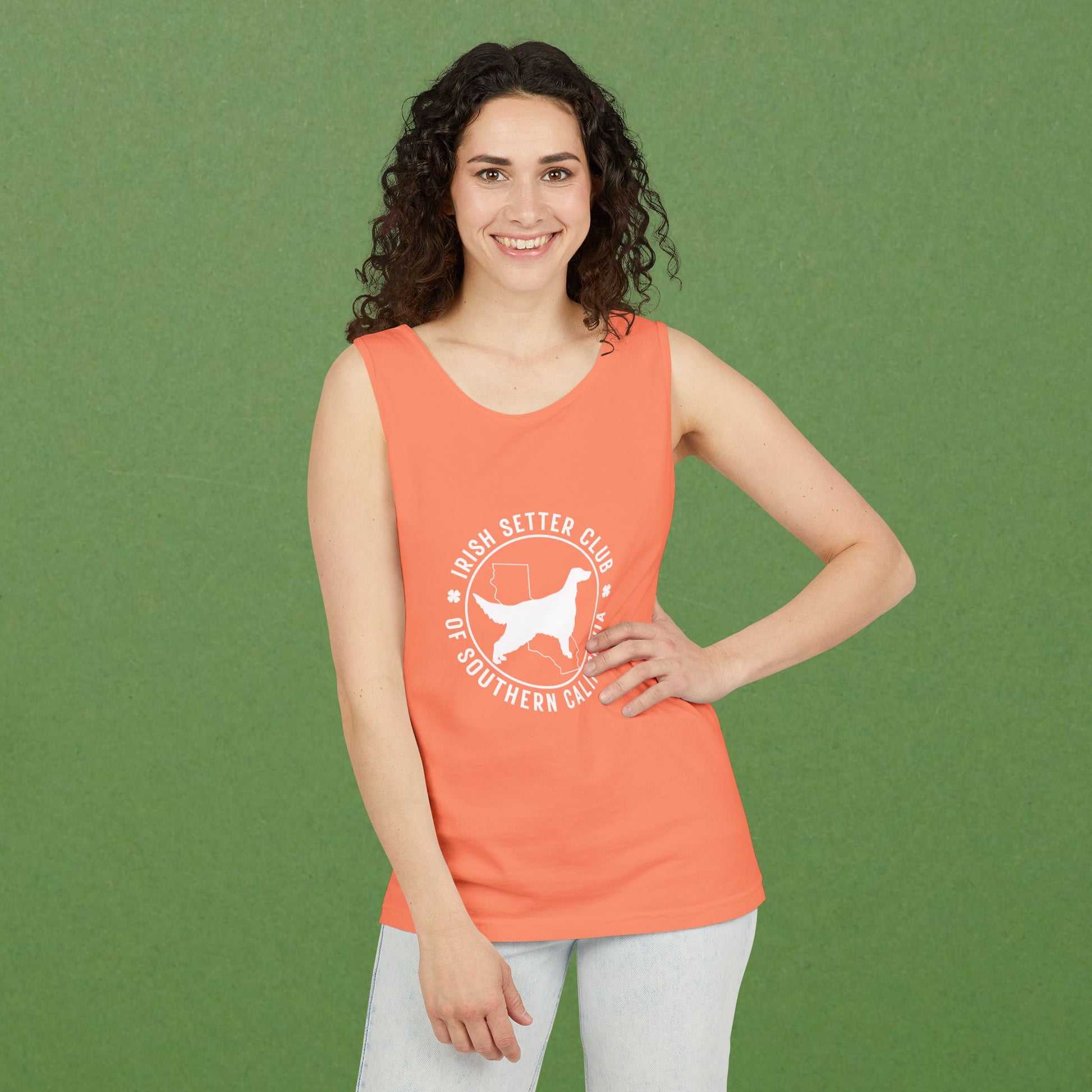 ISCSC NEW Circle Club Logo Unisex Tank Top