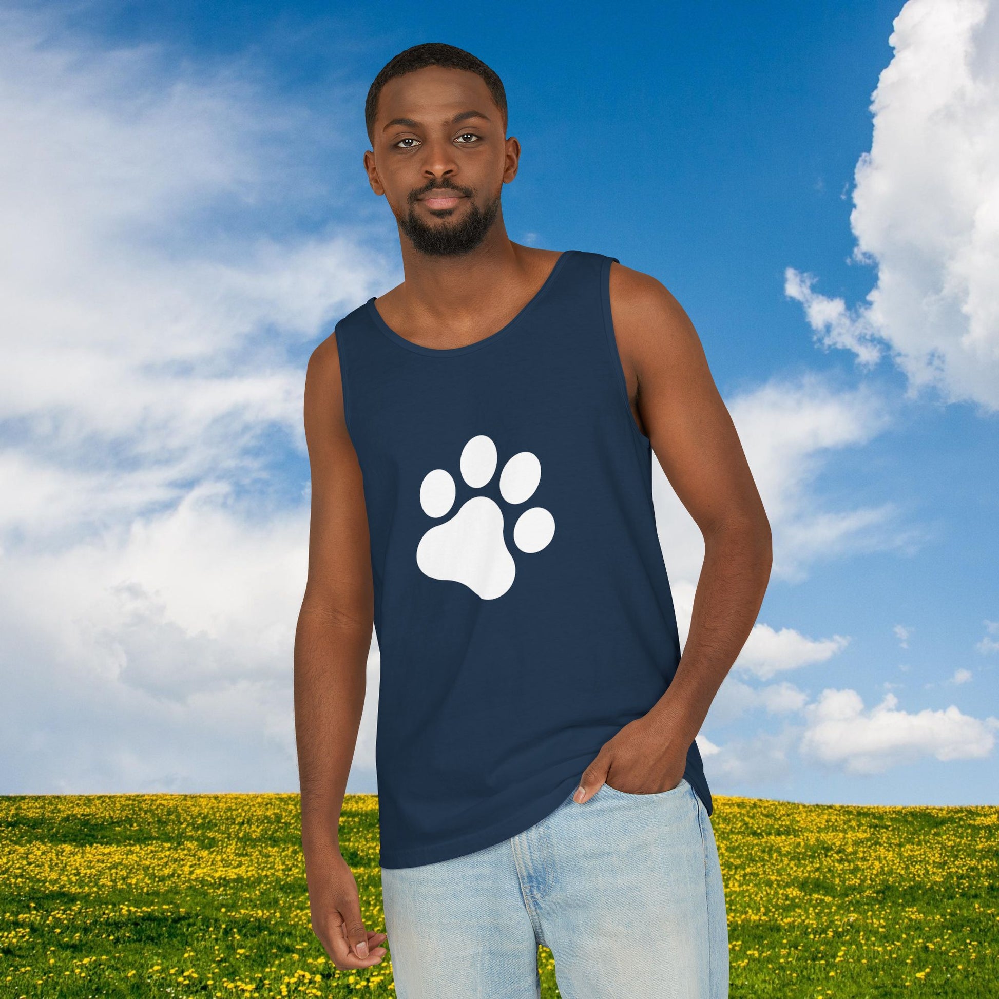 Paw Print Unisex Tank