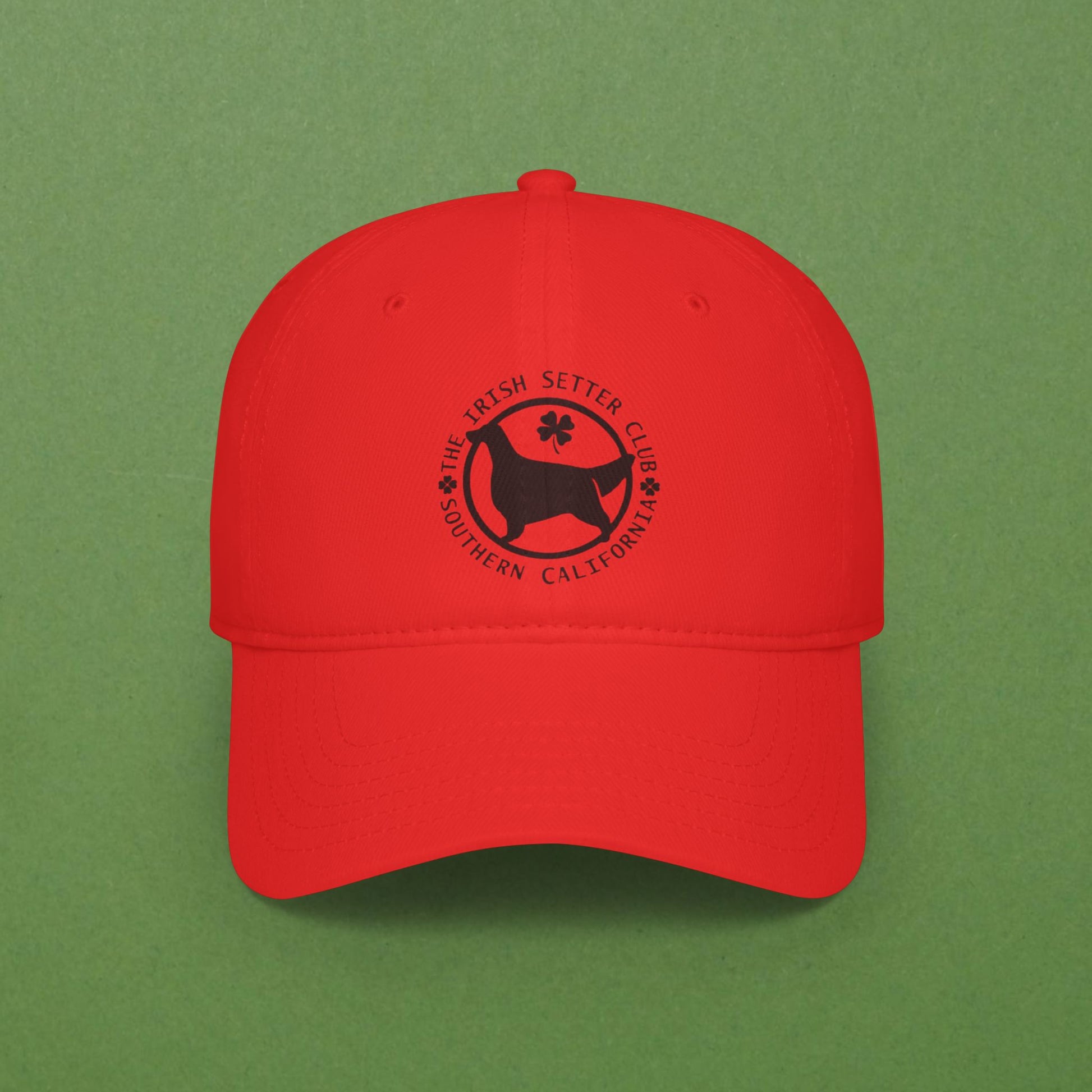 Irish Setter Club Retro Logo Low Profile Baseball Cap