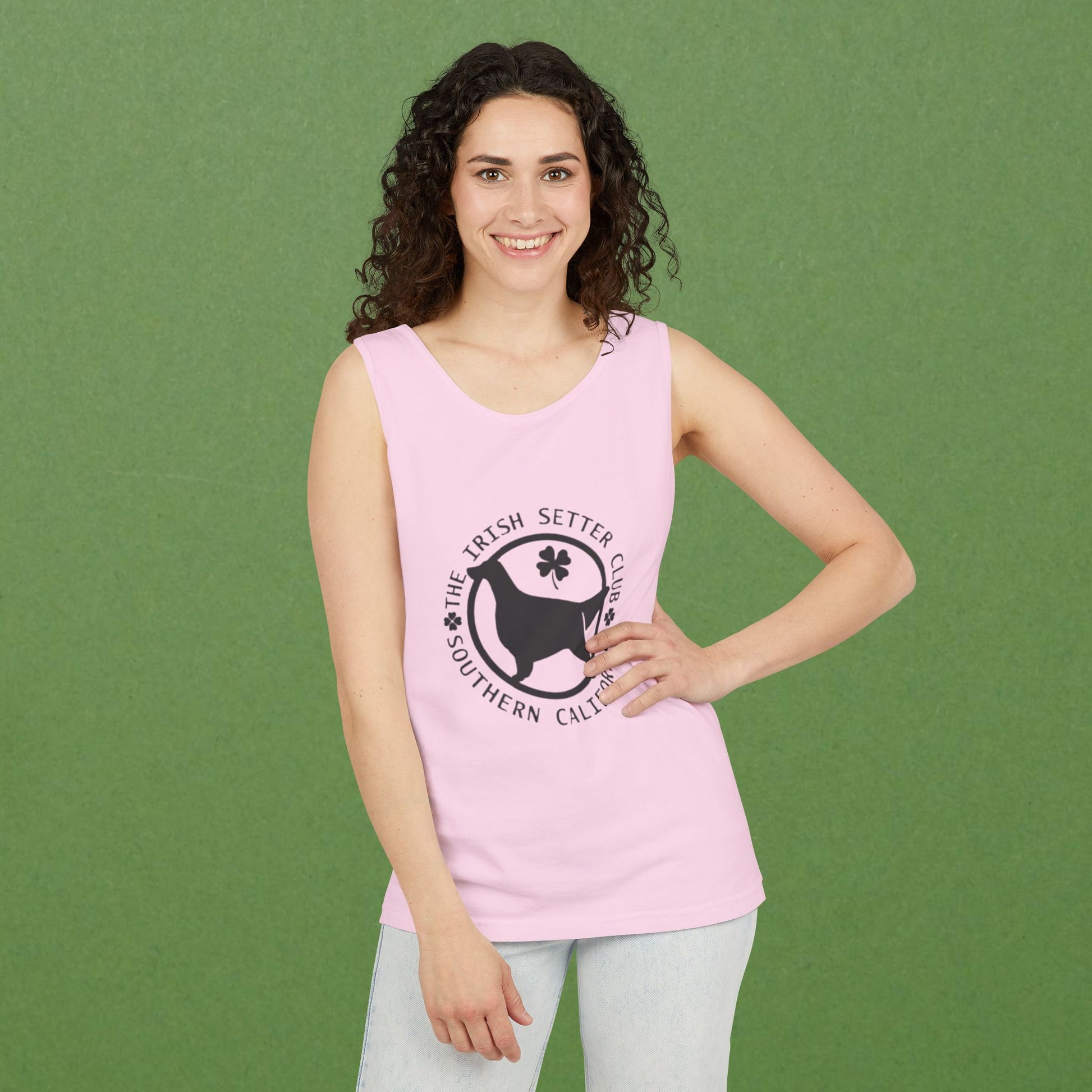 ISCSC Retro Circle Logo Unisex Tank