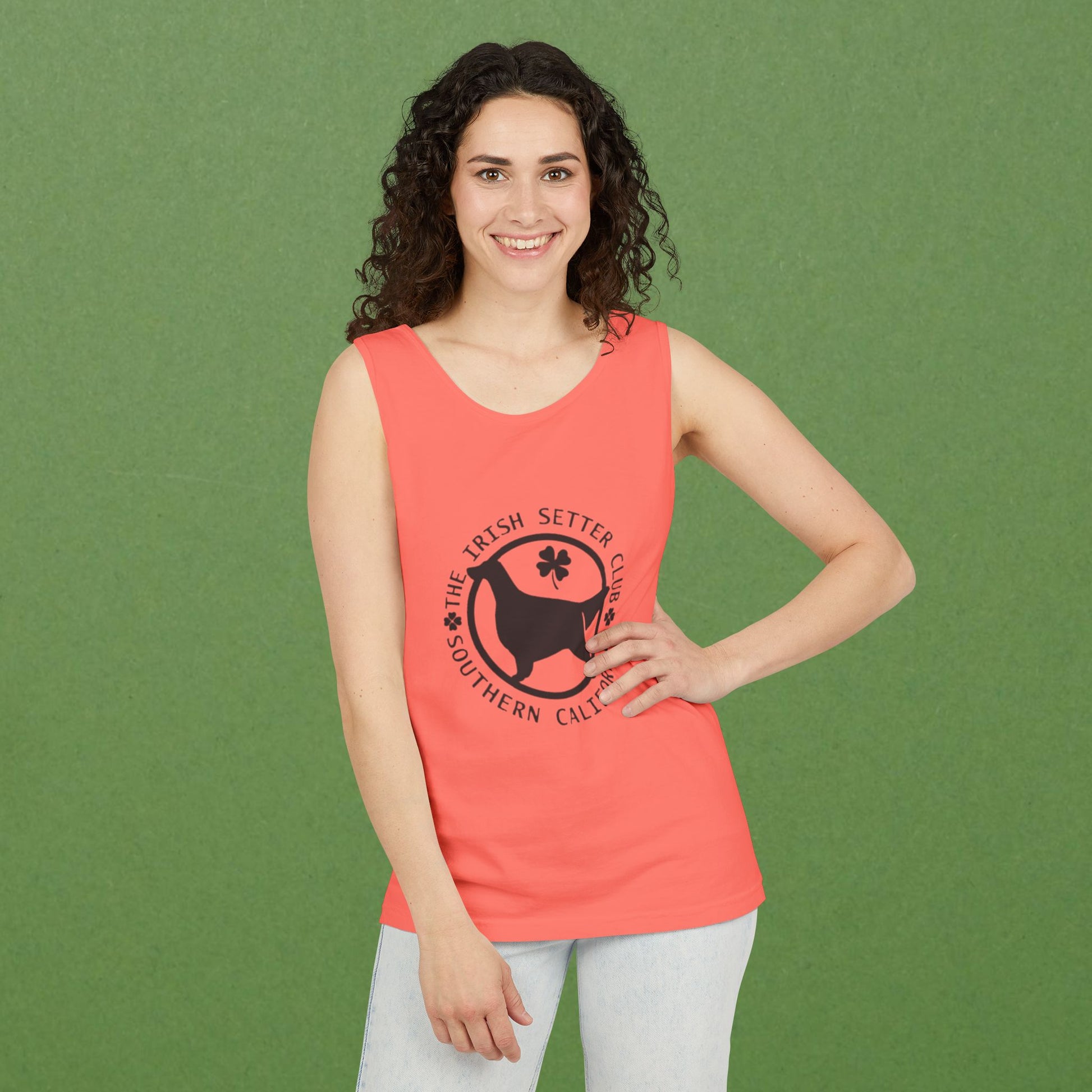 ISCSC Retro Circle Logo Unisex Tank