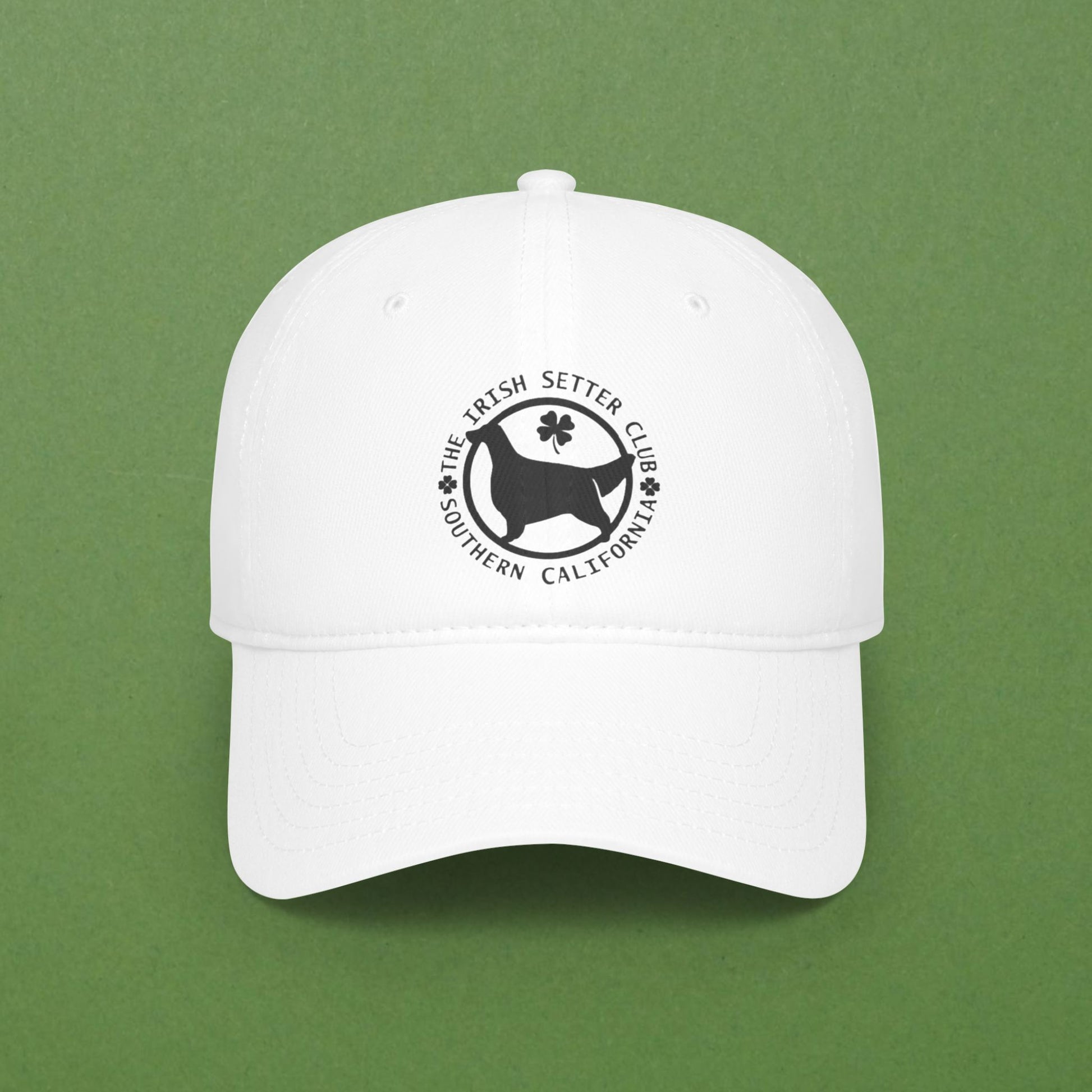 Irish Setter Club Retro Logo Low Profile Baseball Cap