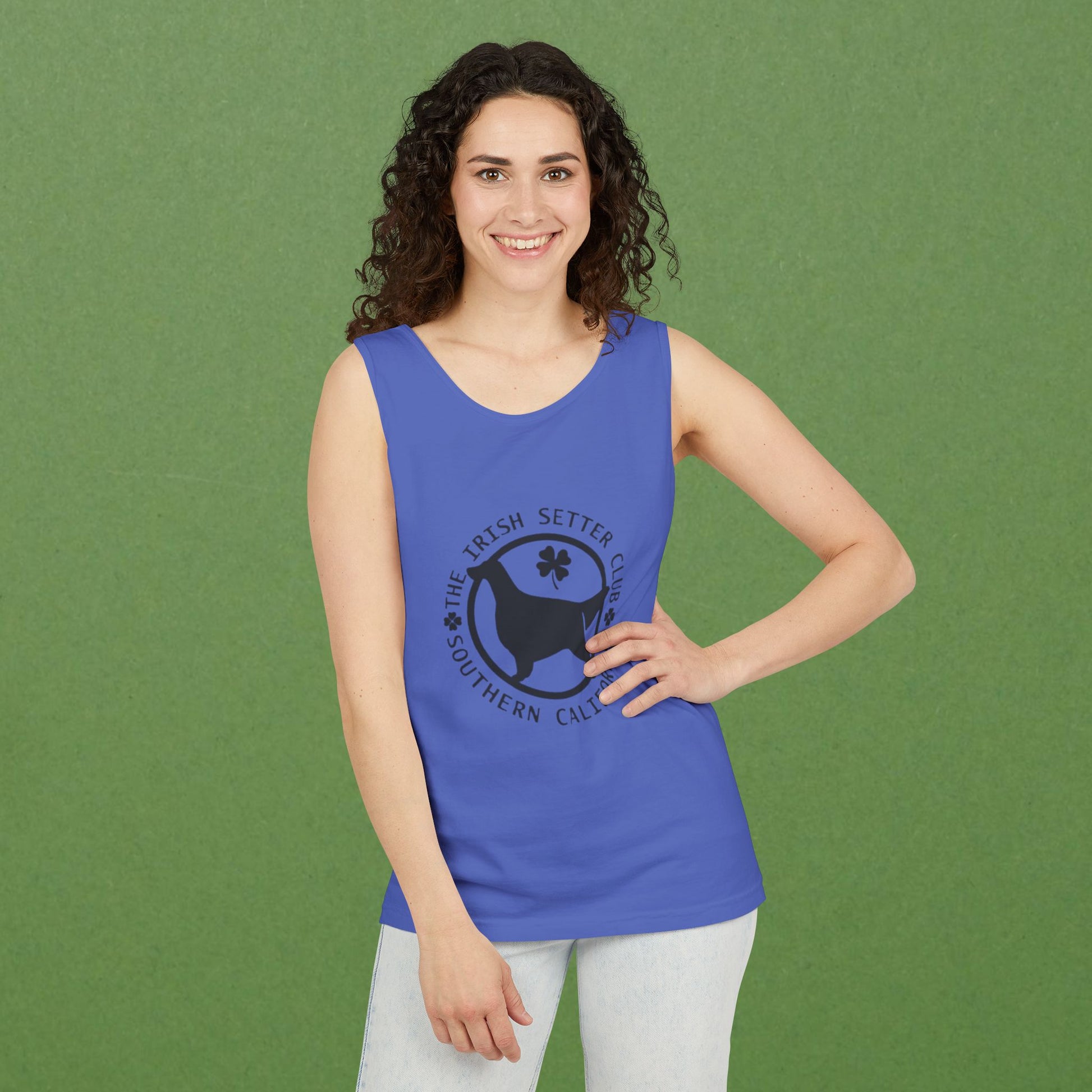 ISCSC Retro Circle Logo Unisex Tank