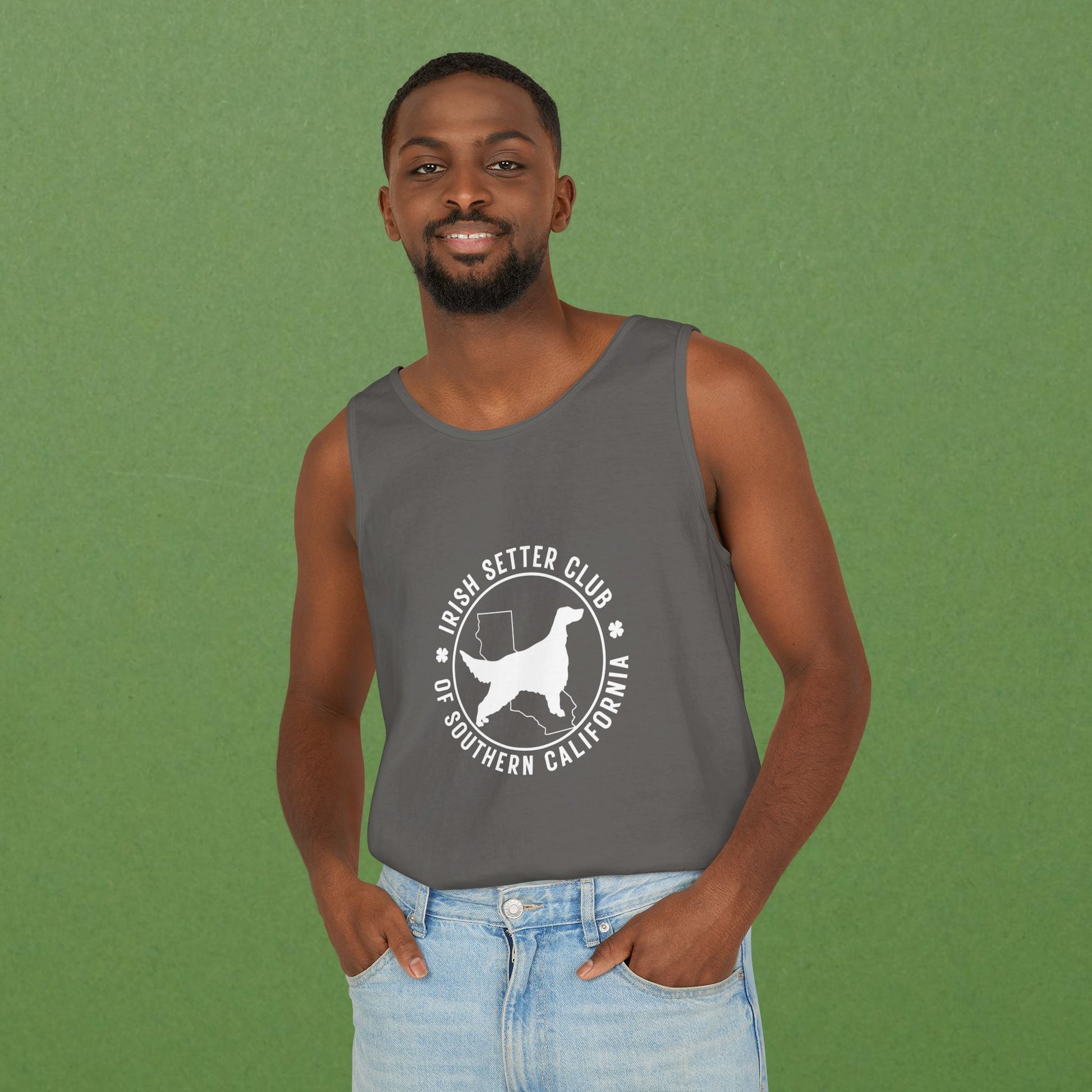 ISCSC NEW Circle Club Logo Unisex Tank Top