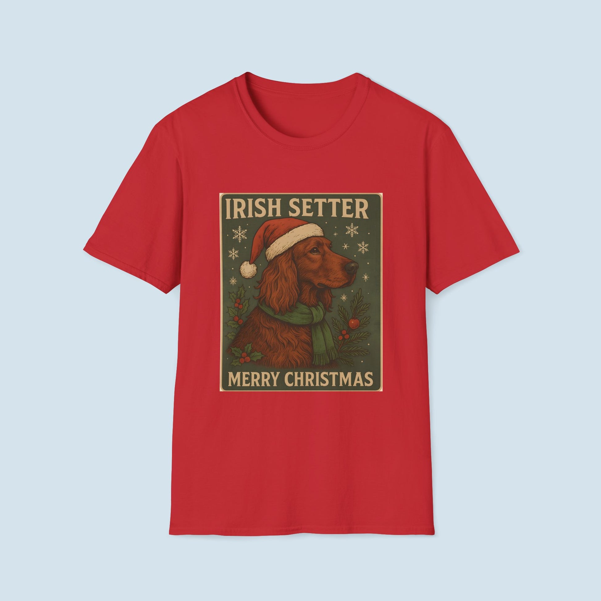 Merry Christmas Vintage Setter Tee