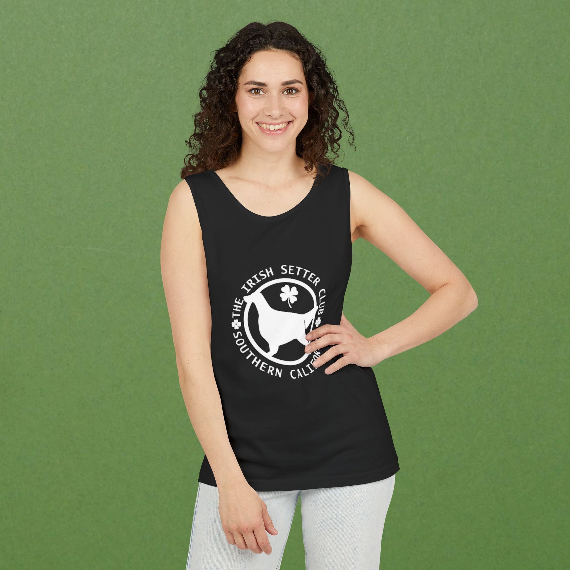 ISCSC Retro Circle Logo Unisex Tank
